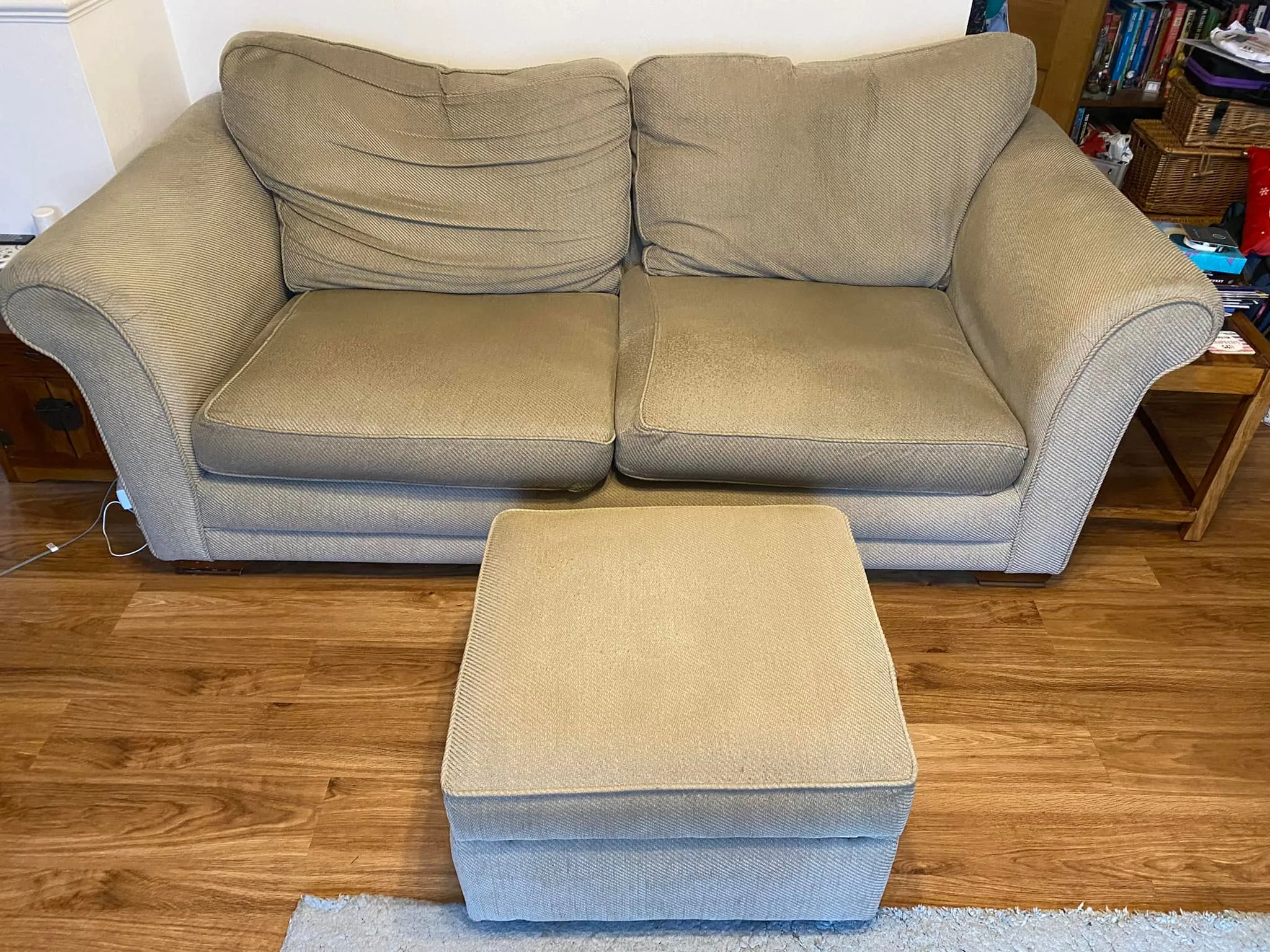 An old couch and matching ottoman Rotherham.